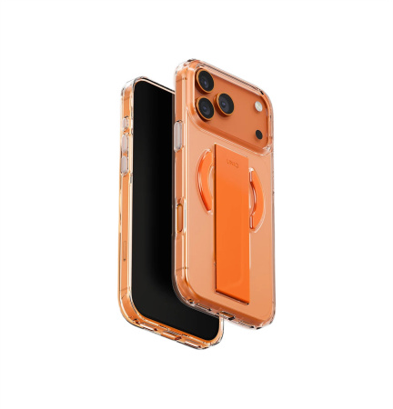 Чехол Uniq для iPhone 17 Pro Max Heldro Air MagSafe with FlexGrip Volt Orange