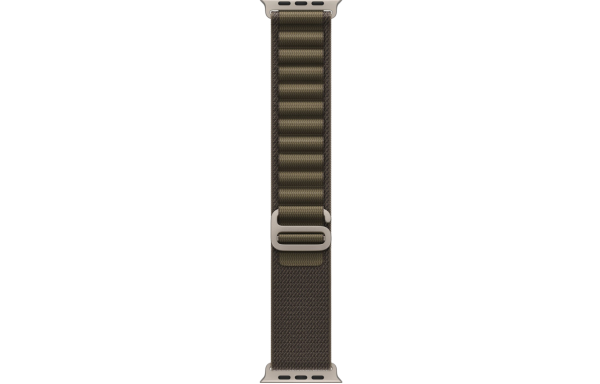 Часы Apple Watch Ultra 4 (2026) 49mm Natural Titanium Case with Dark Olive Alpine Loop - Small (GPS + Cellular)