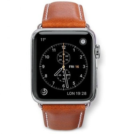 Кожаный ремешок Dbramante1928 Copenhagen для Apple Watch 38-41mm Brown