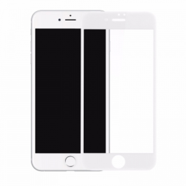 Защитное стекло для iPhone 8/7/SE(2020/2022) Ainy Tempered Glass 0.2мм 5D Белое