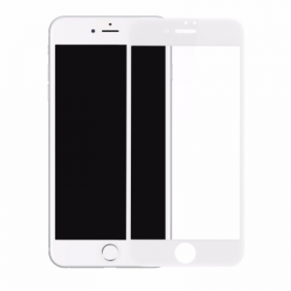 Защитное стекло для iPhone 8/7/SE(2020/2022) Ainy Tempered Glass 0.2мм 5D Белое