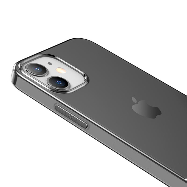 Чехол HOCO Light Series TPU для iPhone 12 mini Transparent Black