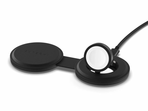 Беспроводное зарядное устройство Satechi OntheGo 2 в 1 Charger Черный
