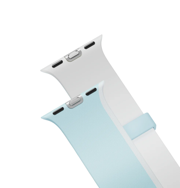 Ремешок Uniq для Apple Watch 40/41/42mm Revix IV Reversible Magnetic Soft Cloud / White