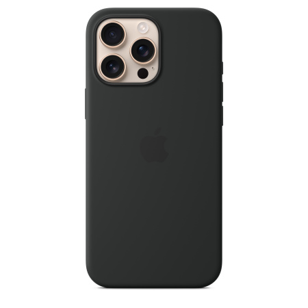 Чехол Apple iPhone 16 Pro Max Silicone Case with MagSafe Black