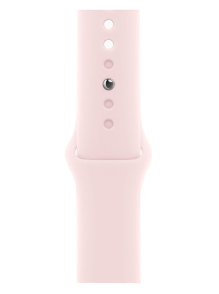 Apple Watch Series 9 41mm Pink Aluminum Case with Light Pink Sport Band (GPS) (размер S/M)