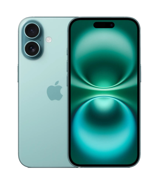 Смартфон Apple iPhone 16 128GB Teal (Бирюзовый) nanoSIM + eSIM