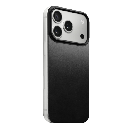 Кожаная задняя панель Nomad Magnetic Leather (Horween) Magsafe для iPhone 17 Pro Black