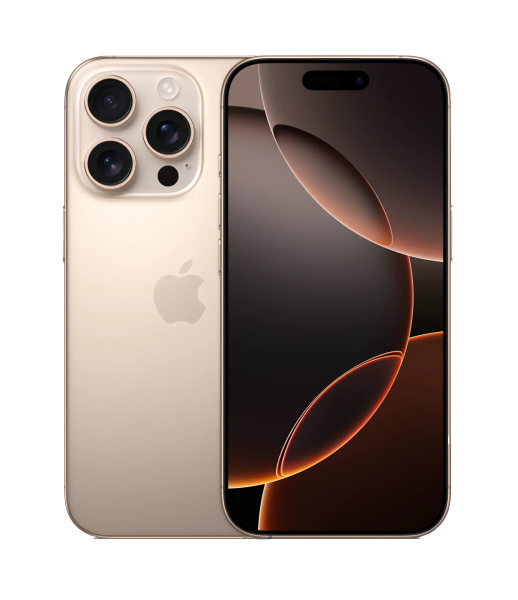 Смартфон Apple iPhone 16 Pro 128GB Desert Titanium (Пустынный титан) еSIM