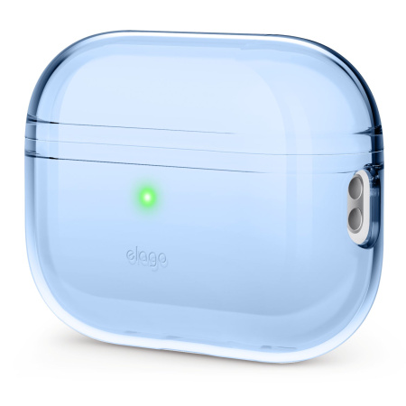 Чехол Elago для AirPods Pro 2 Clear Case Aqua Blue