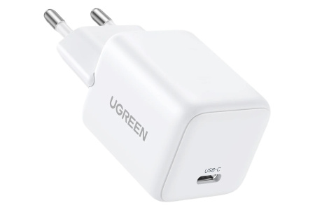 Сетевое зарядное устройство UGREEN X512 (55554) Mini 20W USB-C GaN Fast Charger EU Белый