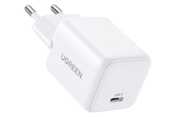 Сетевое зарядное устройство UGREEN X512 (55554) Mini 20W USB-C GaN Fast Charger EU Белый