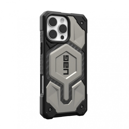 Защитный чехол UAG Monarch Pro iPhone 16 Pro Max Titanium