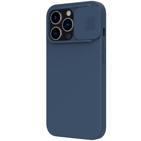 Чехол Nillkin для iPhone 13 Pro CamShield Silky Magnetic Blue