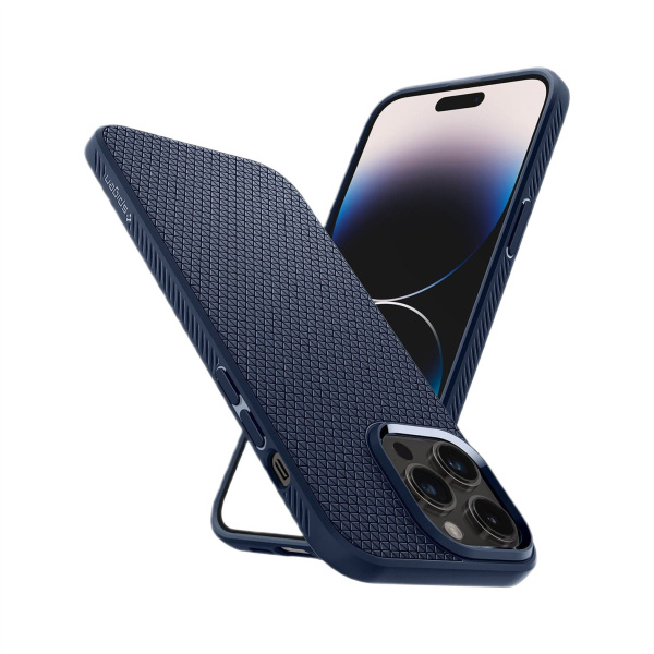 Чехол Spigen Liquid Air для iPhone 14 Pro Max Navy Blue