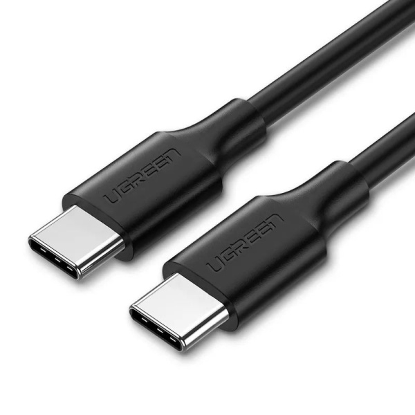 Кабель UGREEN US286 (60788) USB-C 2.0 To USB-C 2.0 3A Data Cable 3,0м Black