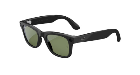 Умные очки Ray-Ban Meta Wayfarer (Gen 2) Shiny Black/Green (Size M)