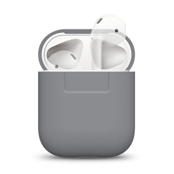 Чехол Elago для AirPods Silicone Сase Medium Gray