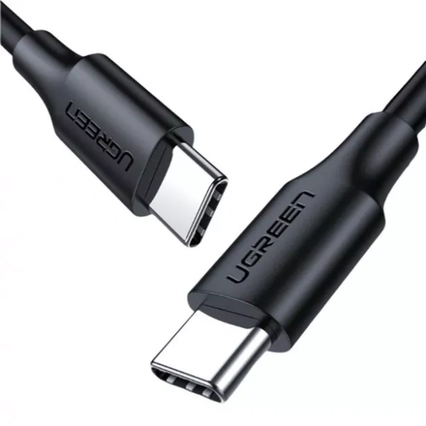 Кабель UGREEN US286 (60788) USB-C 2.0 To USB-C 2.0 3A Data Cable 3,0м Black