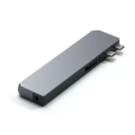Адаптер Satechi Pro Hub Max Dual USB-C Space Gray Адаптер Satechi Pro Hub Max Dual USB-C Space Gray