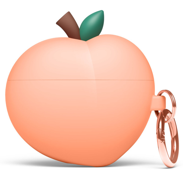 Чехол Elago Peach Silicone Hang Сase для AirPods 3 (2021) Peach