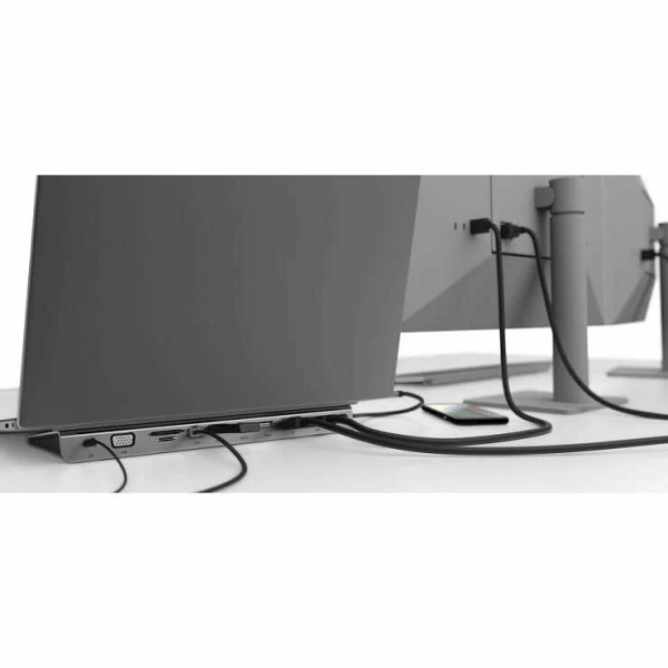 USB-хаб Belkin Connect USB-C 11-in-1 Multiport Dock Серый