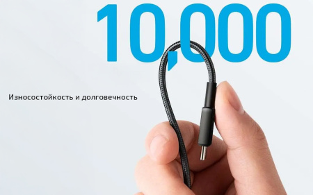 Кабель Anker 322 USB-C to USB-C 60W 90см Black