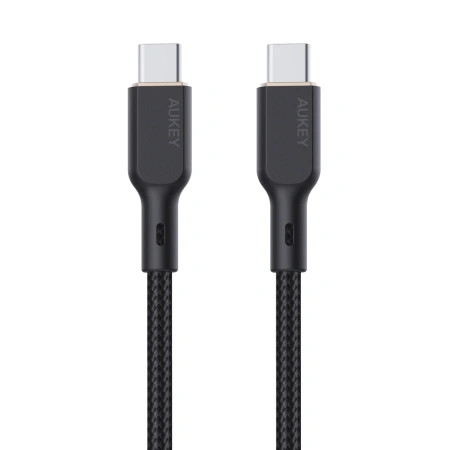 Кабель AUKEY СB-KCC101 USB-C to USB-C 5A 100W 1m Black