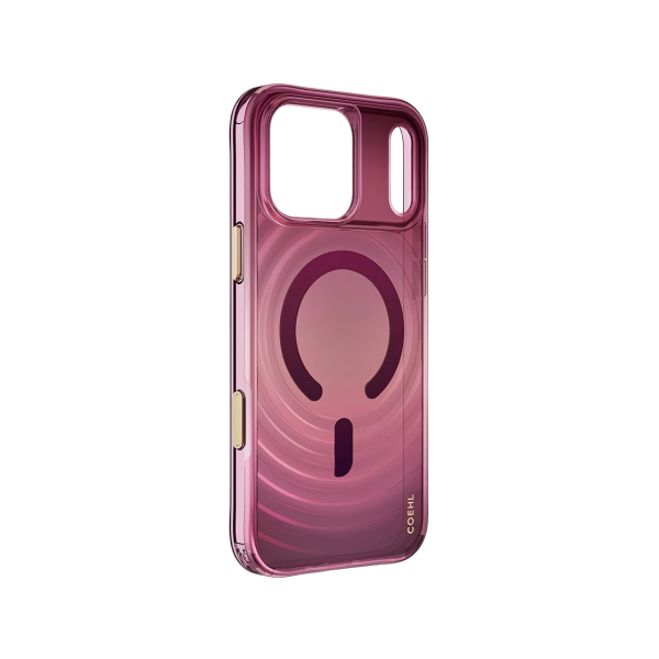 Защитный чехол Uniq COEHL IML VELA (MagSafe) для iPhone 18 Pro/17 Pro Berry Haze