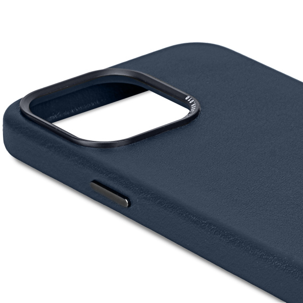 Защитный чехол Decoded Leather iPhone 15 Pro Max MagSafe True Navy