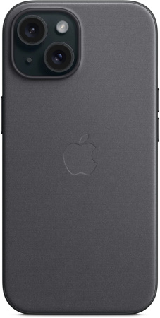 Чехол Apple iPhone 15 FineWoven Case with Magsafe Black