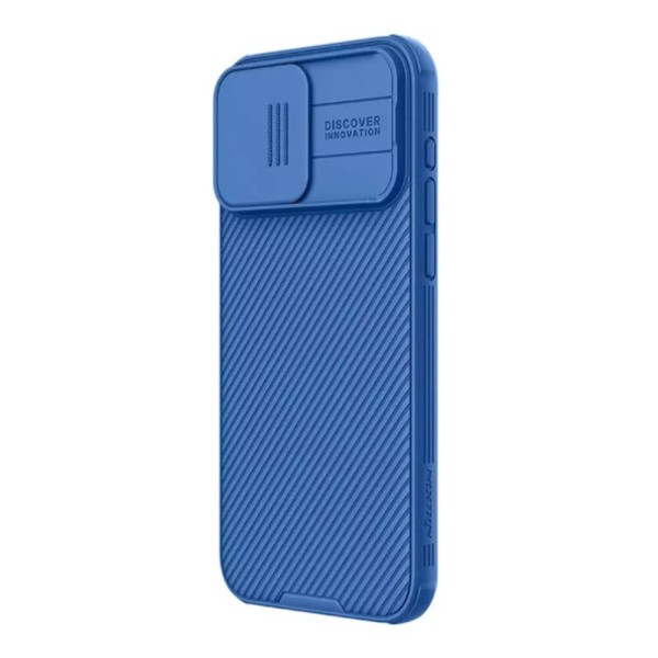 Чехол Nillkin для iPhone 15 Pro Max CamShield Pro Magnetic Blue