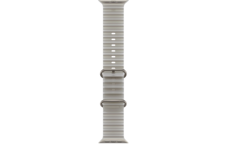 Часы Apple Watch Ultra 4 (2026) 49mm Natural Titanium Case with Translucent Gray Ocean Band (GPS + Cellular)
