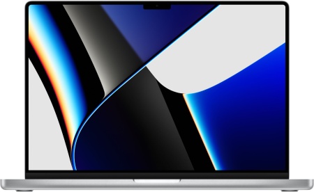 Ноутбук Apple MacBook Pro 16"  M1 Pro (10-core CPU, 16-core GPU) / RAM 16GB / SSD 512GB Silver (Серебристый) MK1E3