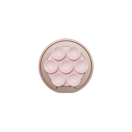 Магнитный держатель Uniq COEHL LUNA Magnetic Suction Kickstand with Mirror Cloud Pink