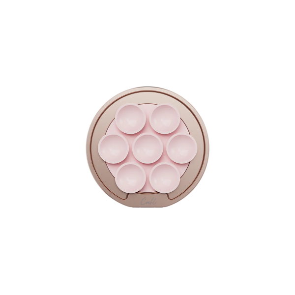 Магнитный держатель Uniq COEHL LUNA Magnetic Suction Kickstand with Mirror Cloud Pink