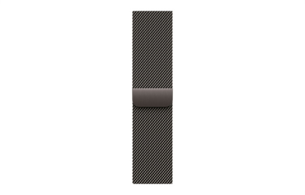 Часы Apple Watch Series 11 42mm Gold Titanium Case with Slate Milanese Loop (GPS + LTE)