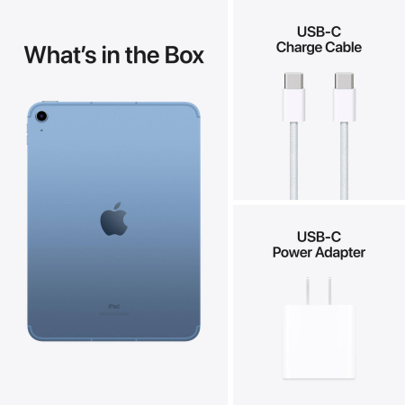 Планшет Apple iPad 10.9 (2022) Wi-Fi + Cellular 256Gb Blue (Синий)