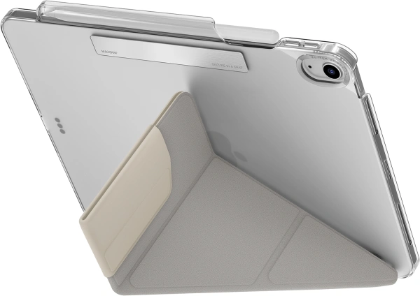 Чехол для iPad Air 11 (2024/2025) Uniq Camden Click Ivory (Уцененный)