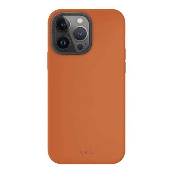 Защитный чехол Uniq Lino MagSafe для iPhone 15 Pro Max Orange