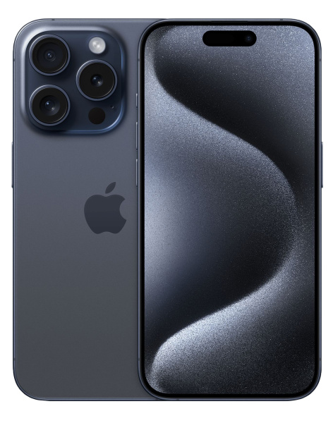Смартфон Apple iPhone 15 Pro 1TB Blue Titanium (Синий титан)