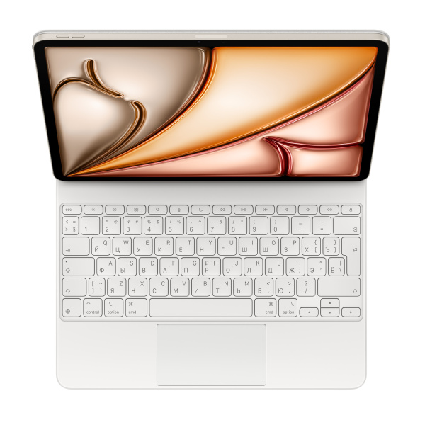 Apple Magic Keyboard для iPad Air 13" (M3) (с русской гравировкой) White