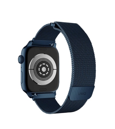 Ремешок для Apple Watch 38-41mm Uniq Dante Strap Mesh Steel Cobalt Blue