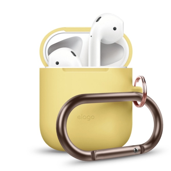 Чехол Elago для AirPods Hang Case Yellow