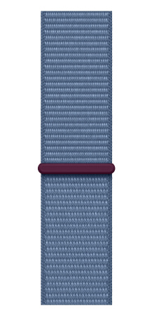 Часы Apple Watch Series 9 45mm Silver Aluminum Case with Winter Blue Loop Band (GPS)