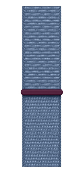 Часы Apple Watch Series 9 45mm Silver Aluminum Case with Winter Blue Loop Band (GPS)