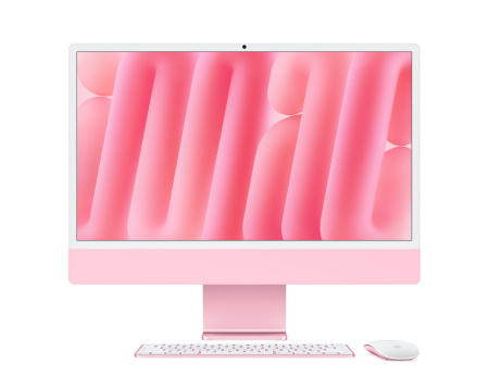 Моноблок Apple iMac 24 Retina 4,5K M4 (10C CPU, 10C GPU) / 16GB / 256GB SSD Pink (Розовый) MWV43