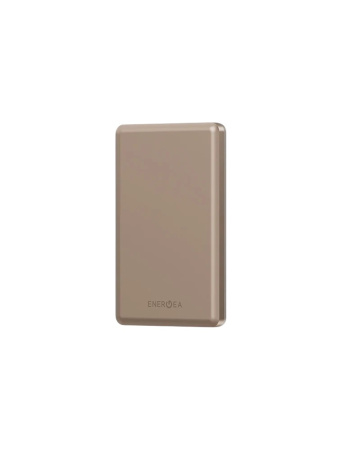 Внешний аккумулятор Energea AluPac MINI 5K (CCC) 5000мАч MagSafe 15W, USB-C 20W Ultra Light Natural Titanium