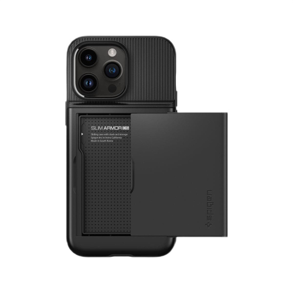 Чехол для iPhone 14 Pro Spigen Slim Armor CS Black