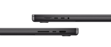 Кастомный Apple MacBook Pro 14"  M3 Max (16-core CPU, 40-core GPU) / RAM 64GB / SSD 1TB Space Black (Черный космос) 96W Z1AU002AC